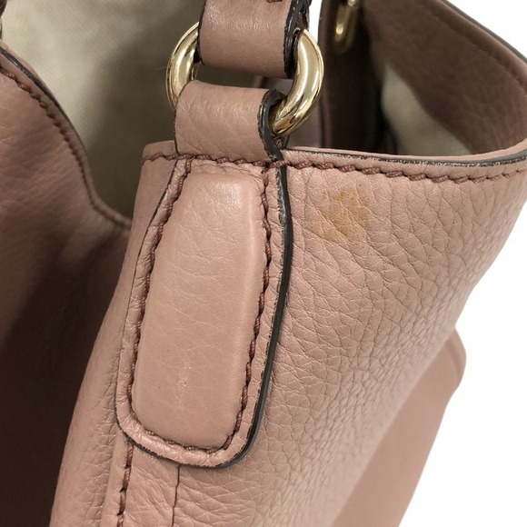 Gucci Interlocking G 2way Bag Leather Handbag Pink - Picture 6 of 12